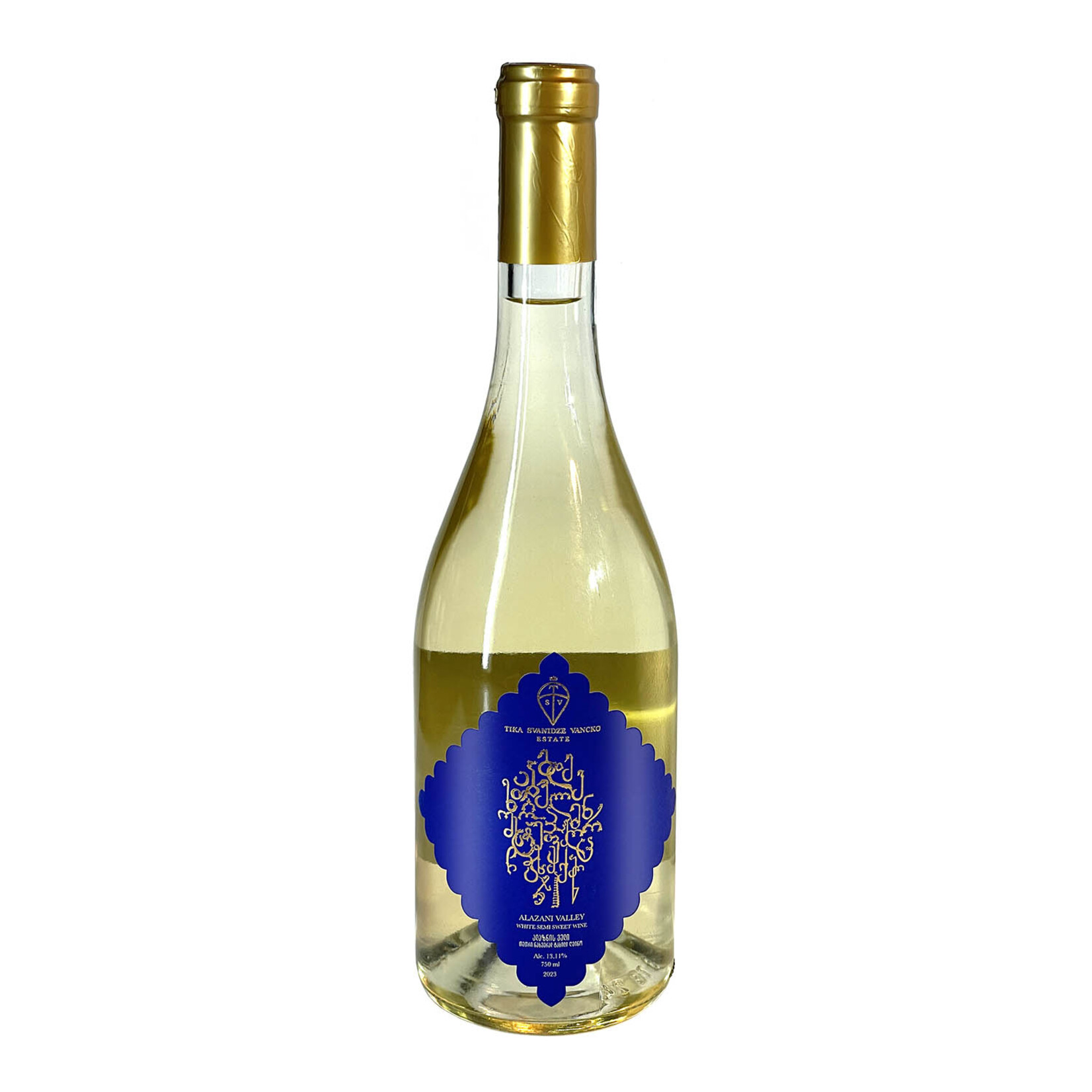 TSV Estate Winery Alazani Veli '23 halfzoete witte wijn