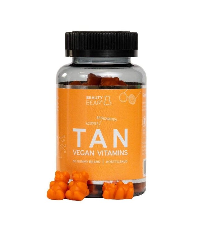 BEAUTY BEAR Tan Vitamines, 60 Gummies