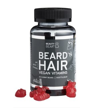 BEAUTY BEAR Vitamines capillaires, 60 Gummies - HOMMES