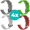 Strap-it Siliconen bandjes geschikt voor Fitbit Charge 4 bandje - Bundel van 4 bandjes - Sport bandje Geschikt voor Fitbit Charge 3 bandje - Set bandjes 4x Grijs - Wit - Rood - Groen - Maat S/M (Small) Strap-it Siliconen bandjes geschikt voor Fitbit Charge 4 bandje - Bundel van 4 bandjes - Sport bandje Geschikt voor Fitbit Charge 3 bandje - Set bandjes 4x Grijs - Wit - Rood - Groen - Maat S/M (Small)