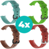 Strap-it Siliconen bandjes geschikt voor Fitbit Charge 4 bandje - Bundel van 4 bandjes - Sport bandje Geschikt voor Fitbit Charge 3 bandje - Set bandjes 4x Aqua - Bruin - Rood - Groen - Maat S/M (Small) Strap-it Siliconen bandjes geschikt voor Fitbit Charge 4 bandje - Bundel van 4 bandjes - Sport bandje Geschikt voor Fitbit Charge 3 bandje - Set bandjes 4x Aqua - Bruin - Rood - Groen - Maat S/M (Small)