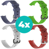 Strap-it Siliconen bandjes geschikt voor Fitbit Charge 4 bandje - Bundel van 4 bandjes - Sport bandje Geschikt voor Fitbit Charge 3 bandje - Set bandjes 4x Grijsblauw - Wit - Rood - Groen - Maat S/M (Small) Strap-it Siliconen bandjes geschikt voor Fitbit Charge 4 bandje - Bundel van 4 bandjes - Sport bandje Geschikt voor Fitbit Charge 3 bandje - Set bandjes 4x Grijsblauw - Wit - Rood - Groen - Maat S/M (Small)