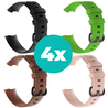Strap-it Siliconen bandjes geschikt voor Fitbit Charge 4 bandje - Bundel van 4 bandjes - Sport bandje Geschikt voor Fitbit Charge 3 bandje - Set bandjes 4x Zwart - Bruin - Lichtroze - Groen - Maat S/M (Small) Strap-it Siliconen bandjes geschikt voor Fitbit Charge 4 bandje - Bundel van 4 bandjes - Sport bandje Geschikt voor Fitbit Charge 3 bandje - Set bandjes 4x Zwart - Bruin - Lichtroze - Groen - Maat S/M (Small)