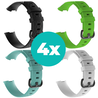 Strap-it Siliconen bandjes geschikt voor Fitbit Charge 4 bandje - Bundel van 4 bandjes - Sport bandje Geschikt voor Fitbit Charge 3 bandje - Set bandjes 4x Zwart - Aqua - Wit - Groen - Maat S/M (Small) Strap-it Siliconen bandjes geschikt voor Fitbit Charge 4 bandje - Bundel van 4 bandjes - Sport bandje Geschikt voor Fitbit Charge 3 bandje - Set bandjes 4x Zwart - Aqua - Wit - Groen - Maat S/M (Small)
