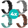 Strap-it Siliconen bandjes geschikt voor Fitbit Charge 4 bandje - Bundel van 4 bandjes - Sport bandje Geschikt voor Fitbit Charge 3 bandje - Set bandjes 4x Zwart - Aqua - Bruin - Grijs - Maat S/M (Small) Strap-it Siliconen bandjes geschikt voor Fitbit Charge 4 bandje - Bundel van 4 bandjes - Sport bandje Geschikt voor Fitbit Charge 3 bandje - Set bandjes 4x Zwart - Aqua - Bruin - Grijs - Maat S/M (Small)