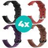 Strap-it Siliconen bandjes geschikt voor Fitbit Charge 4 bandje - Bundel van 4 bandjes - Sport bandje Geschikt voor Fitbit Charge 3 bandje - Set bandjes 4x Zwart - Paars - Bruin - Rood - Maat S/M (Small) Strap-it Siliconen bandjes geschikt voor Fitbit Charge 4 bandje - Bundel van 4 bandjes - Sport bandje Geschikt voor Fitbit Charge 3 bandje - Set bandjes 4x Zwart - Paars - Bruin - Rood - Maat S/M (Small)