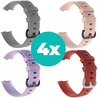Strap-it Siliconen bandjes geschikt voor Fitbit Charge 4 bandje - Bundel van 4 bandjes - Sport bandje Geschikt voor Fitbit Charge 3 bandje - Set bandjes 4x Grijs - Lila - Rood - Lichtroze - Maat M/L (Large) Strap-it Siliconen bandjes geschikt voor Fitbit Charge 4 bandje - Bundel van 4 bandjes - Sport bandje Geschikt voor Fitbit Charge 3 bandje - Set bandjes 4x Grijs - Lila - Rood - Lichtroze - Maat M/L (Large)