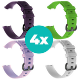 Strap-it Paars - Lila - Wit - Groen Charge 4 / 3 bundel - Maat M/L