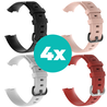 Strap-it Siliconen bandjes geschikt voor Fitbit Charge 4 bandje - Bundel van 4 bandjes - Sport bandje Geschikt voor Fitbit Charge 3 bandje - Set bandjes 4x Zwart - Wit - Rood - Lichtroze - Maat M/L (Large) Strap-it Siliconen bandjes geschikt voor Fitbit Charge 4 bandje - Bundel van 4 bandjes - Sport bandje Geschikt voor Fitbit Charge 3 bandje - Set bandjes 4x Zwart - Wit - Rood - Lichtroze - Maat M/L (Large)
