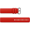 Strap-it Siliconen bandjes geschikt voor Fitbit Charge 4 bandje - Bundel van 4 bandjes - Sport bandje Geschikt voor Fitbit Charge 3 bandje - Set bandjes 4x Zwart - Bruin - Rood - Lichtroze - Maat S/M (Small)