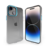Coverzs Coverzs geschikt voor iPhone 14 hard case met metalen camera bumper (blauw) + ShieldCase screenprotector - beschermglas iPhone bescherming - iPhone case bescherm hoesje + Screenprotector Coverzs Coverzs geschikt voor iPhone 14 hard case met metalen camera bumper (blauw) + ShieldCase screenprotector - beschermglas iPhone bescherming - iPhone case bescherm hoesje + Screenprotector