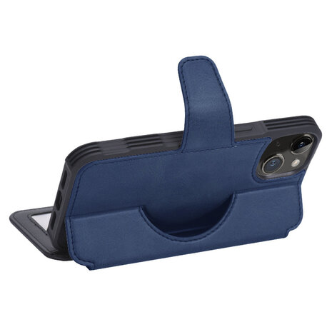 Coverzs Coverzs geschikt voor iPhone 14 hoesje leer bookcase Magsafe (blauw) + ShieldCase screenprotector - beschermglas iPhone bescherming - iPhone case bescherm hoesje + Screenprotector Coverzs Coverzs geschikt voor iPhone 14 hoesje leer bookcase Magsafe (blauw) + ShieldCase screenprotector - beschermglas iPhone bescherming - iPhone case bescherm hoesje + Screenprotector