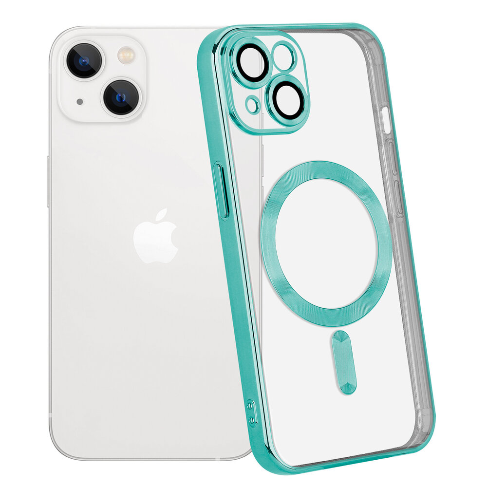 Coverzs Coverzs geschikt voor iPhone 14 Magsafe hoesje met camera cover (groen) + ShieldCase screenprotector - beschermglas iPhone bescherming - iPhone case bescherm hoesje + Screenprotector Coverzs Coverzs geschikt voor iPhone 14 Magsafe hoesje met camera cover (groen) + ShieldCase screenprotector - beschermglas iPhone bescherming - iPhone case bescherm hoesje + Screenprotector