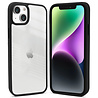 Coverzs Coverzs geschikt voor iPhone 14 Plus hoesje acryl rand mat (zwart) + ShieldCase screenprotector - beschermglas iPhone bescherming - iPhone case bescherm hoesje + Screenprotector Coverzs Coverzs geschikt voor iPhone 14 Plus hoesje acryl rand mat (zwart) + ShieldCase screenprotector - beschermglas iPhone bescherming - iPhone case bescherm hoesje + Screenprotector