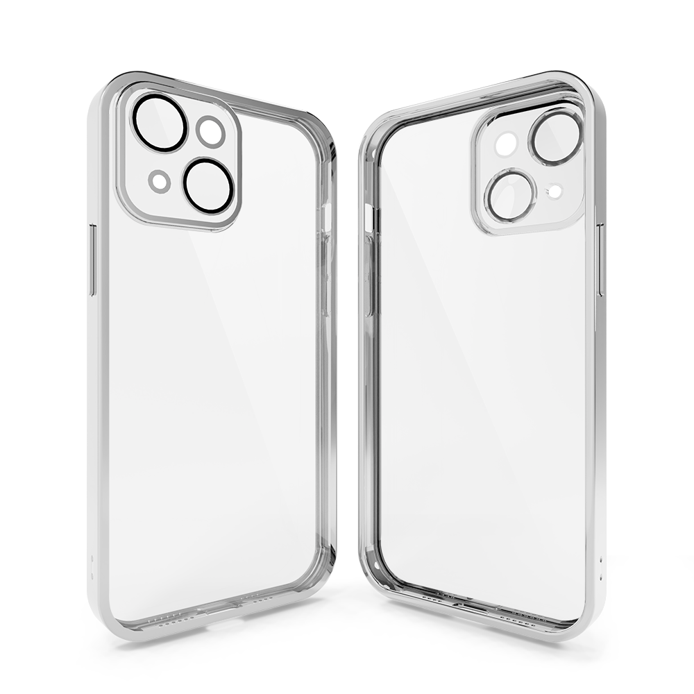 Coverzs Coverzs geschikt voor iPhone 14 Plus hoesje clear soft case camera cover (zilver) + ShieldCase screenprotector - beschermglas iPhone bescherming - iPhone case bescherm hoesje + Screenprotector Coverzs Coverzs geschikt voor iPhone 14 Plus hoesje clear soft case camera cover (zilver) + ShieldCase screenprotector - beschermglas iPhone bescherming - iPhone case bescherm hoesje + Screenprotector