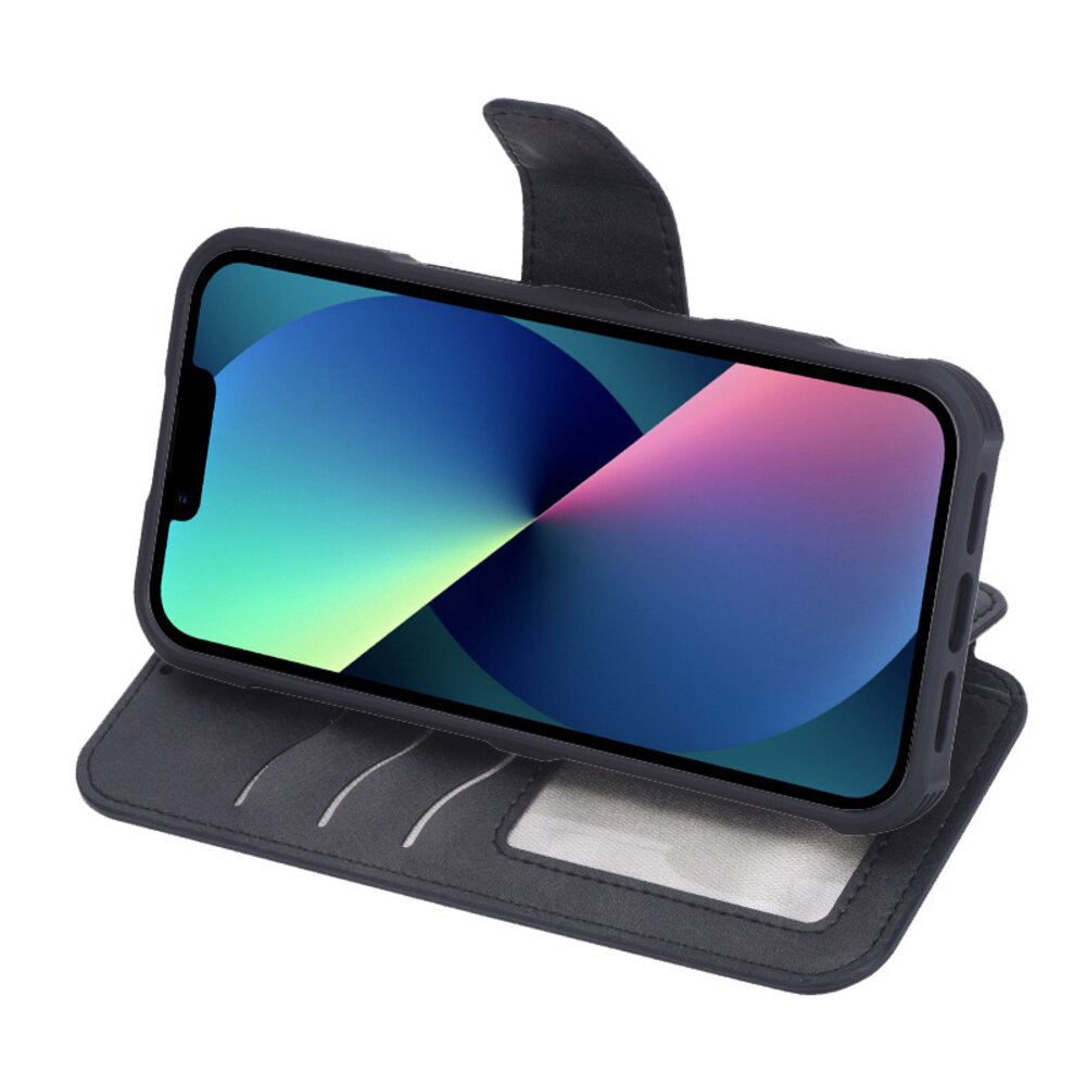 Coverzs Coverzs geschikt voor iPhone 14 Plus hoesje leer bookcase Magsafe (zwart) + ShieldCase screenprotector - beschermglas iPhone bescherming - iPhone case bescherm hoesje + Screenprotector Coverzs Coverzs geschikt voor iPhone 14 Plus hoesje leer bookcase Magsafe (zwart) + ShieldCase screenprotector - beschermglas iPhone bescherming - iPhone case bescherm hoesje + Screenprotector