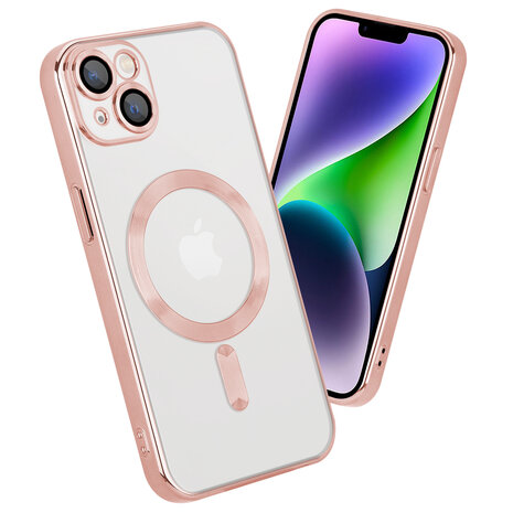 Coverzs Coverzs geschikt voor iPhone 14 Plus Magsafe hoesje met camera cover (roze) + ShieldCase screenprotector - beschermglas iPhone bescherming - iPhone case bescherm hoesje + Screenprotector Coverzs Coverzs geschikt voor iPhone 14 Plus Magsafe hoesje met camera cover (roze) + ShieldCase screenprotector - beschermglas iPhone bescherming - iPhone case bescherm hoesje + Screenprotector