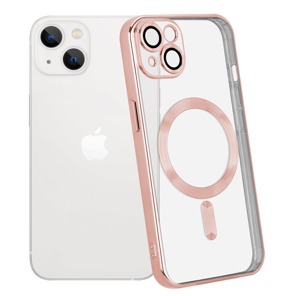 Coverzs Coverzs geschikt voor iPhone 14 Plus Magsafe hoesje met camera cover (roze) + ShieldCase screenprotector - beschermglas iPhone bescherming - iPhone case bescherm hoesje + Screenprotector Coverzs Coverzs geschikt voor iPhone 14 Plus Magsafe hoesje met camera cover (roze) + ShieldCase screenprotector - beschermglas iPhone bescherming - iPhone case bescherm hoesje + Screenprotector