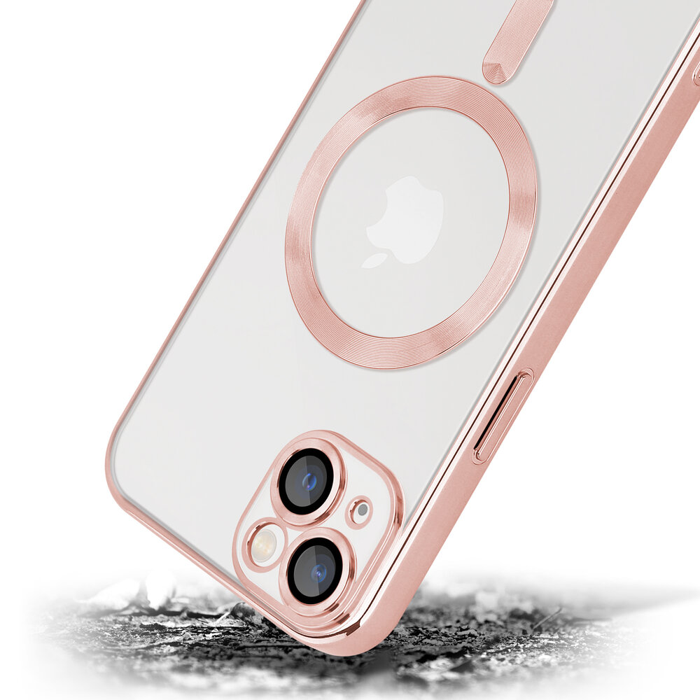 Coverzs Coverzs geschikt voor iPhone 14 Plus Magsafe hoesje met camera cover (roze) + ShieldCase screenprotector - beschermglas iPhone bescherming - iPhone case bescherm hoesje + Screenprotector Coverzs Coverzs geschikt voor iPhone 14 Plus Magsafe hoesje met camera cover (roze) + ShieldCase screenprotector - beschermglas iPhone bescherming - iPhone case bescherm hoesje + Screenprotector