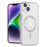 Coverzs Coverzs geschikt voor iPhone 14 Plus Magsafe hoesje met camera cover (zilver) + ShieldCase screenprotector - beschermglas iPhone bescherming - iPhone case bescherm hoesje + Screenprotector Coverzs Coverzs geschikt voor iPhone 14 Plus Magsafe hoesje met camera cover (zilver) + ShieldCase screenprotector - beschermglas iPhone bescherming - iPhone case bescherm hoesje + Screenprotector