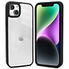Coverzs Coverzs geschikt voor iPhone 14 Plus solid bumper hoesje mat (zwart) + ShieldCase screenprotector - beschermglas iPhone bescherming - iPhone case bescherm hoesje + Screenprotector Coverzs Coverzs geschikt voor iPhone 14 Plus solid bumper hoesje mat (zwart) + ShieldCase screenprotector - beschermglas iPhone bescherming - iPhone case bescherm hoesje + Screenprotector