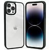 Coverzs Coverzs geschikt voor iPhone 14 Pro hoesje acryl rand mat (groen) + ShieldCase screenprotector - beschermglas iPhone bescherming - iPhone case bescherm hoesje + Screenprotector Coverzs Coverzs geschikt voor iPhone 14 Pro hoesje acryl rand mat (groen) + ShieldCase screenprotector - beschermglas iPhone bescherming - iPhone case bescherm hoesje + Screenprotector