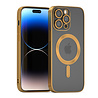 Coverzs Coverzs geschikt voor iPhone 14 Pro Magsafe hoesje met camera cover (goud) + ShieldCase screenprotector - beschermglas iPhone bescherming - iPhone case bescherm hoesje + Screenprotector Coverzs Coverzs geschikt voor iPhone 14 Pro Magsafe hoesje met camera cover (goud) + ShieldCase screenprotector - beschermglas iPhone bescherming - iPhone case bescherm hoesje + Screenprotector