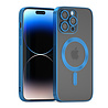 Coverzs Coverzs geschikt voor iPhone 14 Pro Max Magsafe hoesje met camera cover (blauw) + ShieldCase screenprotector - beschermglas iPhone bescherming - iPhone case bescherm hoesje + Screenprotector Coverzs Coverzs geschikt voor iPhone 14 Pro Max Magsafe hoesje met camera cover (blauw) + ShieldCase screenprotector - beschermglas iPhone bescherming - iPhone case bescherm hoesje + Screenprotector