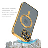 Coverzs Coverzs geschikt voor iPhone 14 Pro Max Magsafe hoesje met camera cover (goud) + ShieldCase screenprotector - beschermglas iPhone bescherming - iPhone case bescherm hoesje + Screenprotector Coverzs Coverzs geschikt voor iPhone 14 Pro Max Magsafe hoesje met camera cover (goud) + ShieldCase screenprotector - beschermglas iPhone bescherming - iPhone case bescherm hoesje + Screenprotector