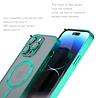 Coverzs Coverzs geschikt voor iPhone 14 Pro Max Magsafe hoesje met camera cover (groen) + ShieldCase screenprotector - beschermglas iPhone bescherming - iPhone case bescherm hoesje + Screenprotector Coverzs Coverzs geschikt voor iPhone 14 Pro Max Magsafe hoesje met camera cover (groen) + ShieldCase screenprotector - beschermglas iPhone bescherming - iPhone case bescherm hoesje + Screenprotector