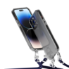 Coverzs Coverzs geschikt voor iPhone 14 Pro Max transparante case met koord (donkerblauw) + ShieldCase screenprotector - beschermglas iPhone bescherming - iPhone case bescherm hoesje + Screenprotector Coverzs Coverzs geschikt voor iPhone 14 Pro Max transparante case met koord (donkerblauw) + ShieldCase screenprotector - beschermglas iPhone bescherming - iPhone case bescherm hoesje + Screenprotector