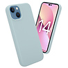 Coverzs Coverzs Luxe Liquid Silicone case geschikt voor iPhone 14 (grijsblauw) + ShieldCase screenprotector - beschermglas iPhone bescherming - iPhone case bescherm hoesje + Screenprotector Coverzs Coverzs Luxe Liquid Silicone case geschikt voor iPhone 14 (grijsblauw) + ShieldCase screenprotector - beschermglas iPhone bescherming - iPhone case bescherm hoesje + Screenprotector