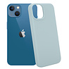 Coverzs Coverzs Luxe Liquid Silicone case geschikt voor iPhone 14 (grijsblauw) + ShieldCase screenprotector - beschermglas iPhone bescherming - iPhone case bescherm hoesje + Screenprotector Coverzs Coverzs Luxe Liquid Silicone case geschikt voor iPhone 14 (grijsblauw) + ShieldCase screenprotector - beschermglas iPhone bescherming - iPhone case bescherm hoesje + Screenprotector