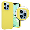 Coverzs Coverzs Luxe Liquid Silicone case geschikt voor iPhone 14 Pro (geel) + ShieldCase screenprotector - beschermglas iPhone bescherming - iPhone case bescherm hoesje + Screenprotector Coverzs Coverzs Luxe Liquid Silicone case geschikt voor iPhone 14 Pro (geel) + ShieldCase screenprotector - beschermglas iPhone bescherming - iPhone case bescherm hoesje + Screenprotector