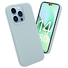 Coverzs Coverzs Luxe Liquid Silicone case geschikt voor iPhone 14 Pro (grijsblauw) + ShieldCase screenprotector - beschermglas iPhone bescherming - iPhone case bescherm hoesje + Screenprotector Coverzs Coverzs Luxe Liquid Silicone case geschikt voor iPhone 14 Pro (grijsblauw) + ShieldCase screenprotector - beschermglas iPhone bescherming - iPhone case bescherm hoesje + Screenprotector