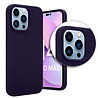 Coverzs Coverzs Luxe Liquid Silicone case geschikt voor iPhone 14 Pro Max (navy blauw) + ShieldCase screenprotector - beschermglas iPhone bescherming - iPhone case bescherm hoesje + Screenprotector Coverzs Coverzs Luxe Liquid Silicone case geschikt voor iPhone 14 Pro Max (navy blauw) + ShieldCase screenprotector - beschermglas iPhone bescherming - iPhone case bescherm hoesje + Screenprotector