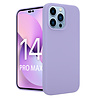 Coverzs Coverzs Luxe Liquid Silicone case geschikt voor iPhone 14 Pro Max (paars) + ShieldCase screenprotector - beschermglas iPhone bescherming - iPhone case bescherm hoesje + Screenprotector Coverzs Coverzs Luxe Liquid Silicone case geschikt voor iPhone 14 Pro Max (paars) + ShieldCase screenprotector - beschermglas iPhone bescherming - iPhone case bescherm hoesje + Screenprotector