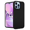 Coverzs Coverzs Luxe Liquid Silicone case geschikt voor iPhone 14 Pro Max (zwart) + ShieldCase screenprotector - beschermglas iPhone bescherming - iPhone case bescherm hoesje + Screenprotector Coverzs Coverzs Luxe Liquid Silicone case geschikt voor iPhone 14 Pro Max (zwart) + ShieldCase screenprotector - beschermglas iPhone bescherming - iPhone case bescherm hoesje + Screenprotector