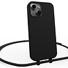 Coverzs Coverzs Silicone case met koord geschikt voor iPhone 14 Plus (zwart) + ShieldCase screenprotector - beschermglas iPhone bescherming - iPhone case bescherm hoesje + Screenprotector Coverzs Coverzs Silicone case met koord geschikt voor iPhone 14 Plus (zwart) + ShieldCase screenprotector - beschermglas iPhone bescherming - iPhone case bescherm hoesje + Screenprotector