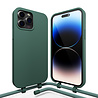 Coverzs Coverzs Silicone case met koord geschikt voor iPhone 14 Pro (groen) + ShieldCase screenprotector - beschermglas iPhone bescherming - iPhone case bescherm hoesje + Screenprotector Coverzs Coverzs Silicone case met koord geschikt voor iPhone 14 Pro (groen) + ShieldCase screenprotector - beschermglas iPhone bescherming - iPhone case bescherm hoesje + Screenprotector