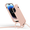 Coverzs Coverzs Silicone case met koord geschikt voor iPhone 14 Pro (roze) + ShieldCase screenprotector - beschermglas iPhone bescherming - iPhone case bescherm hoesje + Screenprotector Coverzs Coverzs Silicone case met koord geschikt voor iPhone 14 Pro (roze) + ShieldCase screenprotector - beschermglas iPhone bescherming - iPhone case bescherm hoesje + Screenprotector