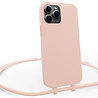 Coverzs Coverzs Silicone case met koord geschikt voor iPhone 14 Pro (roze) + ShieldCase screenprotector - beschermglas iPhone bescherming - iPhone case bescherm hoesje + Screenprotector Coverzs Coverzs Silicone case met koord geschikt voor iPhone 14 Pro (roze) + ShieldCase screenprotector - beschermglas iPhone bescherming - iPhone case bescherm hoesje + Screenprotector
