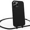 Coverzs Coverzs Silicone case met koord geschikt voor iPhone 14 Pro (zwart) + ShieldCase screenprotector - beschermglas iPhone bescherming - iPhone case bescherm hoesje + Screenprotector Coverzs Coverzs Silicone case met koord geschikt voor iPhone 14 Pro (zwart) + ShieldCase screenprotector - beschermglas iPhone bescherming - iPhone case bescherm hoesje + Screenprotector