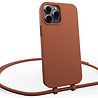 Coverzs Coverzs Silicone case met koord geschikt voor iPhone 14 Pro Max (bruin) + ShieldCase screenprotector - beschermglas iPhone bescherming - iPhone case bescherm hoesje + Screenprotector Coverzs Coverzs Silicone case met koord geschikt voor iPhone 14 Pro Max (bruin) + ShieldCase screenprotector - beschermglas iPhone bescherming - iPhone case bescherm hoesje + Screenprotector