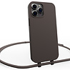 Coverzs Coverzs Silicone case met koord geschikt voor iPhone 14 Pro Max (koffiezwart) + ShieldCase screenprotector - beschermglas iPhone bescherming - iPhone case bescherm hoesje + Screenprotector Coverzs Coverzs Silicone case met koord geschikt voor iPhone 14 Pro Max (koffiezwart) + ShieldCase screenprotector - beschermglas iPhone bescherming - iPhone case bescherm hoesje + Screenprotector