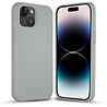 Coverzs Coverzs Solid silicone case geschikt voor iPhone 14 (grijs) + ShieldCase screenprotector - beschermglas iPhone bescherming - iPhone case bescherm hoesje + Screenprotector Coverzs Coverzs Solid silicone case geschikt voor iPhone 14 (grijs) + ShieldCase screenprotector - beschermglas iPhone bescherming - iPhone case bescherm hoesje + Screenprotector