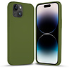 Coverzs Coverzs Solid silicone case geschikt voor iPhone 14 (legergroen) + ShieldCase screenprotector - beschermglas iPhone bescherming - iPhone case bescherm hoesje + Screenprotector Coverzs Coverzs Solid silicone case geschikt voor iPhone 14 (legergroen) + ShieldCase screenprotector - beschermglas iPhone bescherming - iPhone case bescherm hoesje + Screenprotector