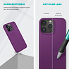 Coverzs Coverzs Solid silicone case geschikt voor iPhone 14 (paars) + ShieldCase screenprotector - beschermglas iPhone bescherming - iPhone case bescherm hoesje + Screenprotector Coverzs Coverzs Solid silicone case geschikt voor iPhone 14 (paars) + ShieldCase screenprotector - beschermglas iPhone bescherming - iPhone case bescherm hoesje + Screenprotector