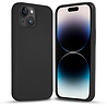 Coverzs Coverzs Solid silicone case geschikt voor iPhone 14 (zwart) + ShieldCase screenprotector - beschermglas iPhone bescherming - iPhone case bescherm hoesje + Screenprotector Coverzs Coverzs Solid silicone case geschikt voor iPhone 14 (zwart) + ShieldCase screenprotector - beschermglas iPhone bescherming - iPhone case bescherm hoesje + Screenprotector