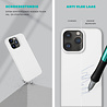 Coverzs Coverzs Solid silicone case geschikt voor iPhone 14 Plus (wit) + ShieldCase screenprotector - beschermglas iPhone bescherming - iPhone case bescherm hoesje + Screenprotector Coverzs Coverzs Solid silicone case geschikt voor iPhone 14 Plus (wit) + ShieldCase screenprotector - beschermglas iPhone bescherming - iPhone case bescherm hoesje + Screenprotector